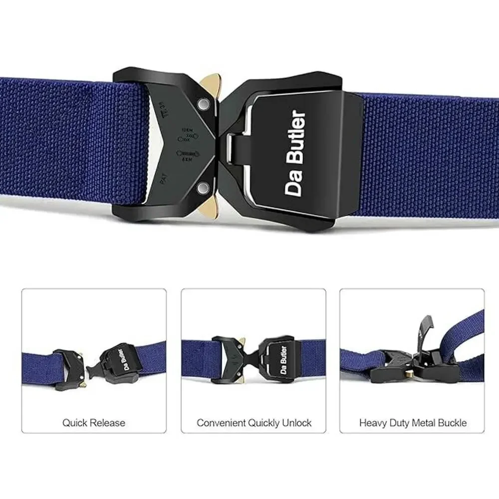 Tactical Hiking Work Rigger Quick Release Belt for Men 1.5